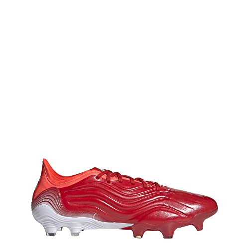 adidas Men's Copa Sense.1 Firm Ground Soccer Cleats, 7.0 M, Red